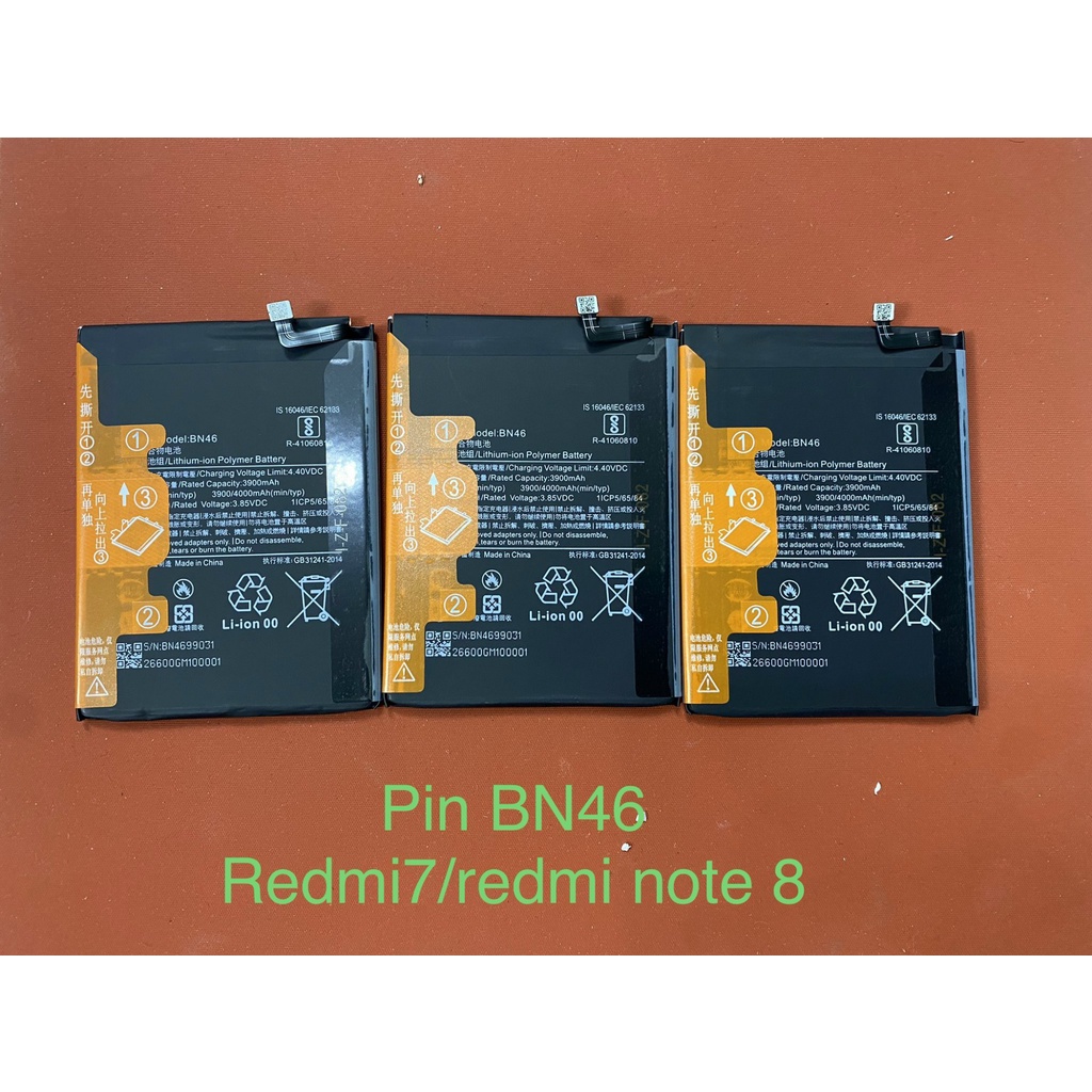 Pin BN46/Redmi 7/Redmi Note 8  Xiaomi
