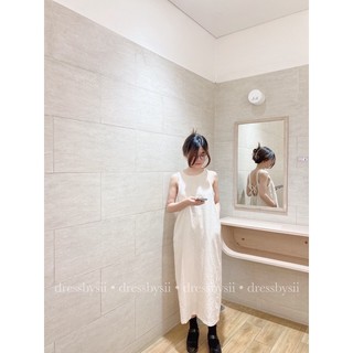 Váy Linen Sát Nách Cột Dây Nơ Lưng - 𝐂𝐡𝐚𝐧𝐦𝐢𝐢