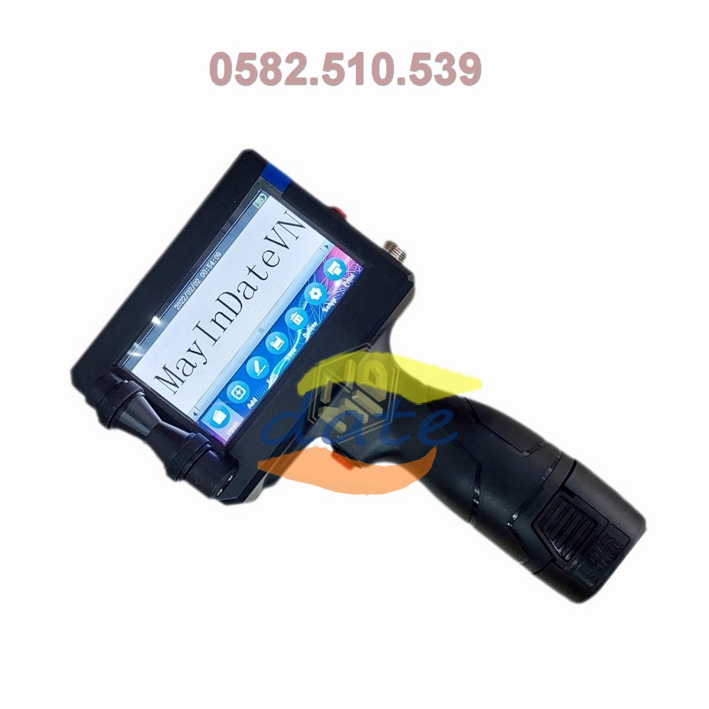Máy in date cầm tay full phụ kiện,bảo hành 12 tháng