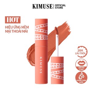 Son lì mịn KIMUSE 20g dưỡng ẩm lâu trôi không thấm nước