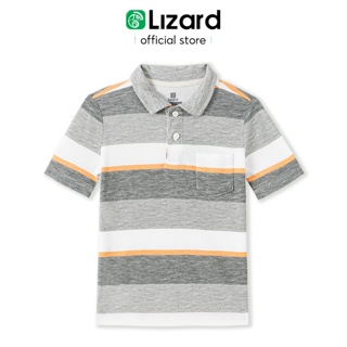 Áo thun polo cho bé trai Lizard 100% cotton cao cấp co giãn 4 chiều năng
