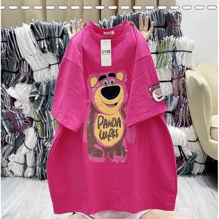 Áo phông gấu hồng cute