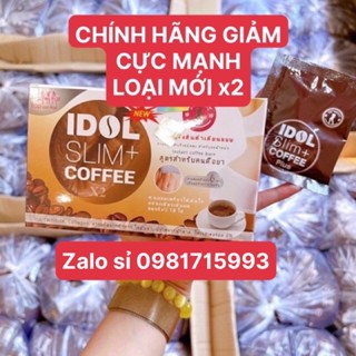 Giảm cân cafe idol slim x2- IDOL SLIM COFFE - siêu mạnh chuẩn TL hộp 10 gói