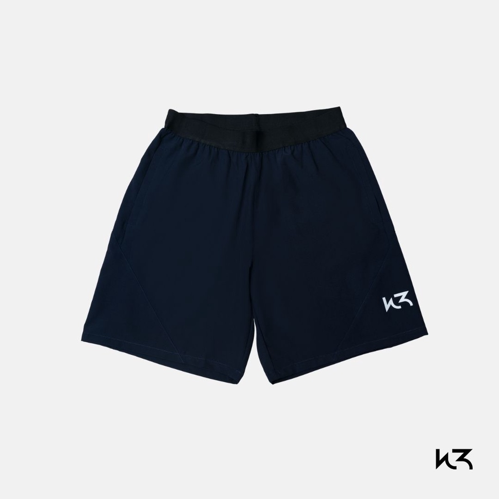 Quần Nam Tập Gym Chạy Bộ Thể Thao Chất Liệu Poly & Spandex Gió Co Giãn 4 Chiều Nhẹ Mát Dài Trên Gối W3 Training Shorts