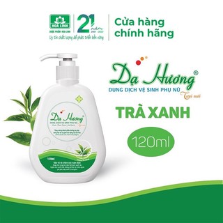 Dung dịch vệ sinh phụ nữ Dạ Hương trà xanh 120ml
