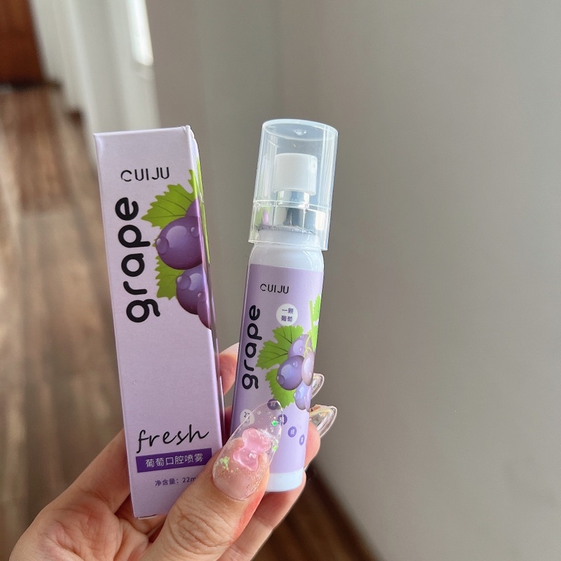 Xịt Thơm Miệng Trái cây Thơm miệng sạch sẽ thơm mát 22ml