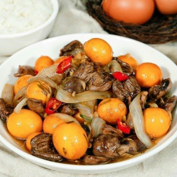 Trứng gà non hộp 500gr