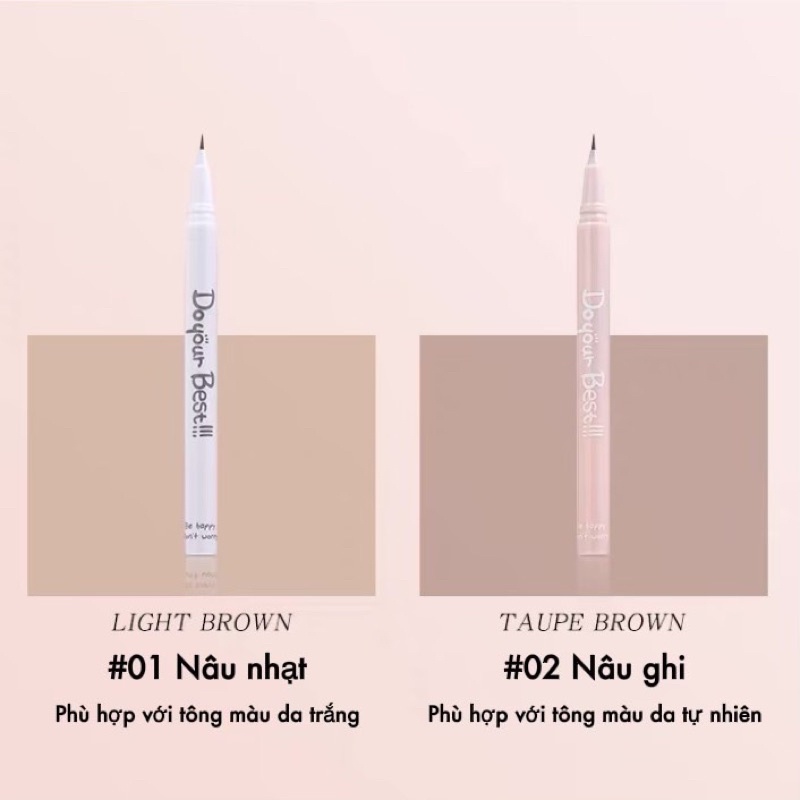 Kẻ bọng mắt Gogotales siêu mảnh tự nhiên chống nước