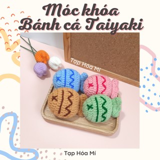 Móc khóa bánh cá taiyaki "nhon nhon"
