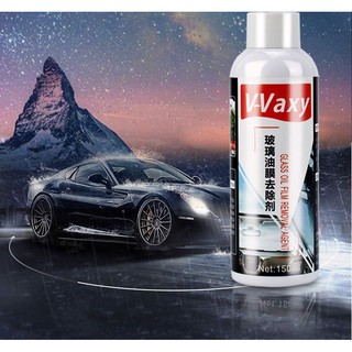 Nước tẩy ố kính xe v-vaxy, dung dịch tẩy ố, mốc kính xe ô tô