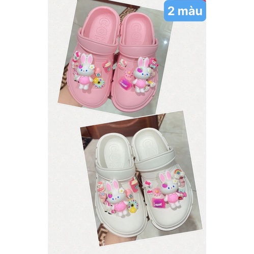 Bộ charm crocs gắn dép. bán rời crocs chưa bao gồm dép