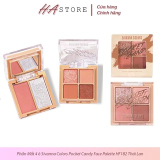 Bảng Phấn Mắt 6 Ô Sivanna Colors Six Colors Eye Shadow Pallet