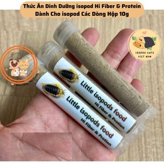 Thức ăn thực phẩm bổ sung dinh dưỡng isopod food hi fiber & protein Thailan, bổ sung chất xơ,đạm tốt cho isopod các loại