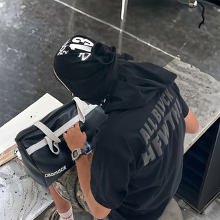 áo thun nam nữ al black HFWTH