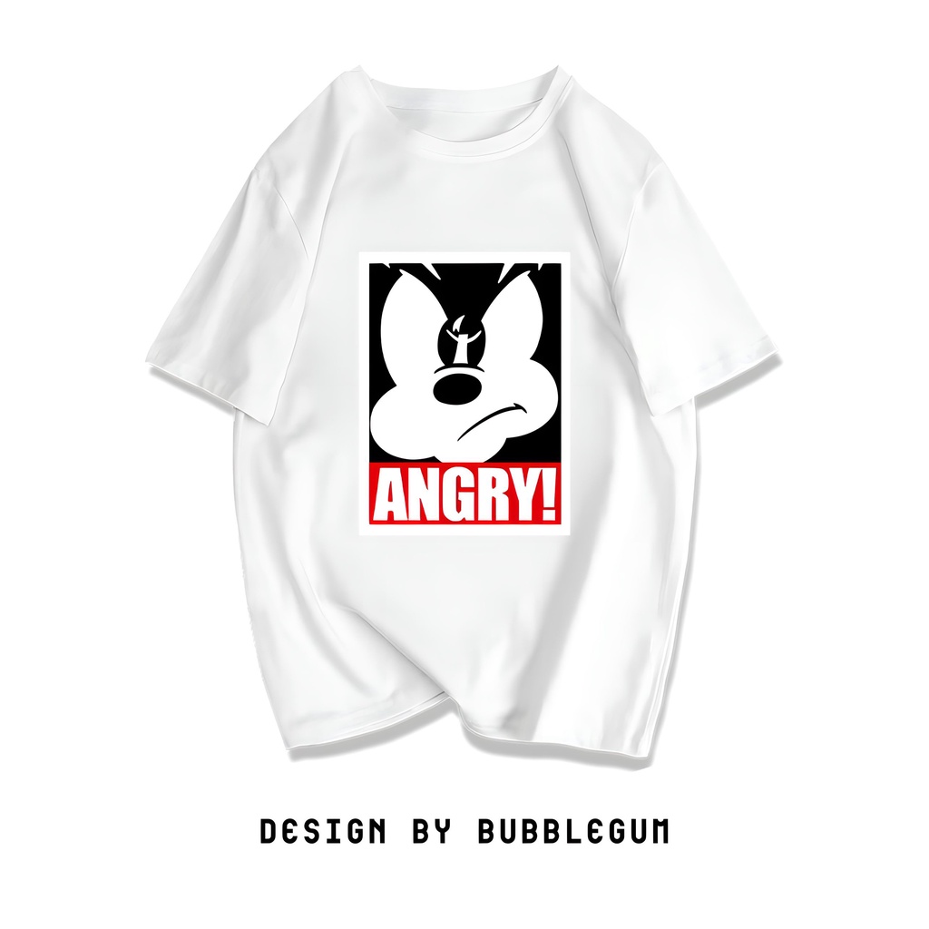 Áo Thun Tay Lỡ SONIC ANGRY 100% Cotton 4 Chiều, Dáng Unisex Form Rộng 𝘽𝙮.𝘽𝙪𝙗𝙗𝙡𝙚𝙜𝙪𝙢