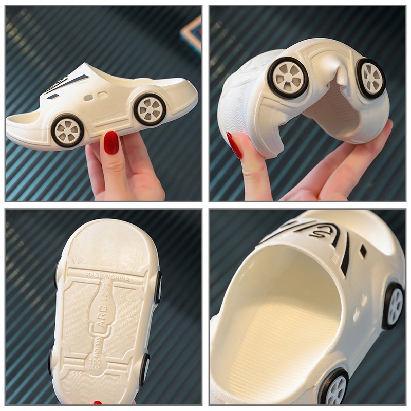 Dép bé trai đi học đi chơi siêu xe có đèn led sáng đẹp cao cấp mẫu mới 2023  ít