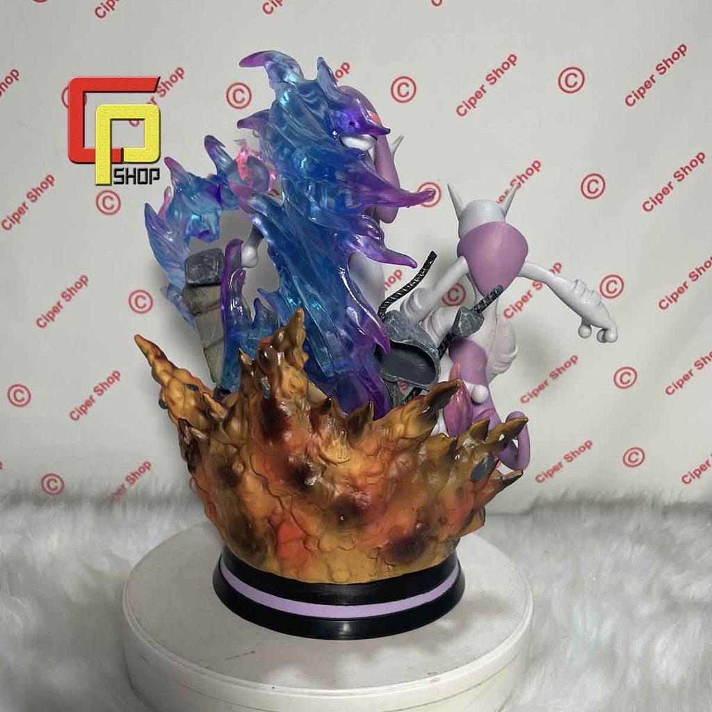 Mô hình Mewtwo tiến hóa GK - Có Led - Figure Pokemon Mewtwo