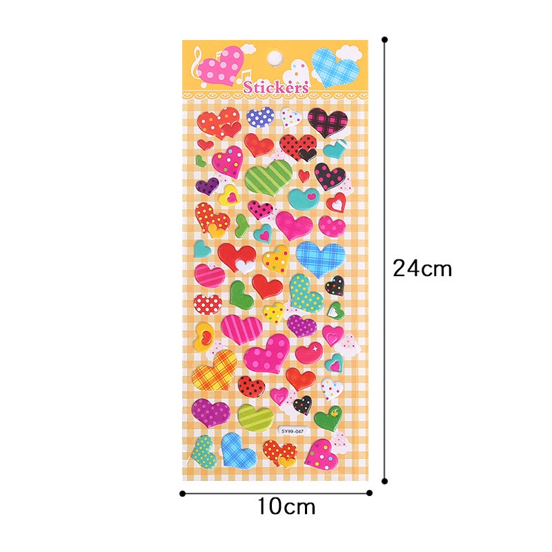 Sticker 3d khen thương cho bé