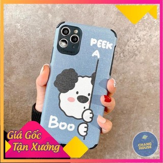 [ FREE SHIP ] Ốp Lưng Da IMD Peek A Boo