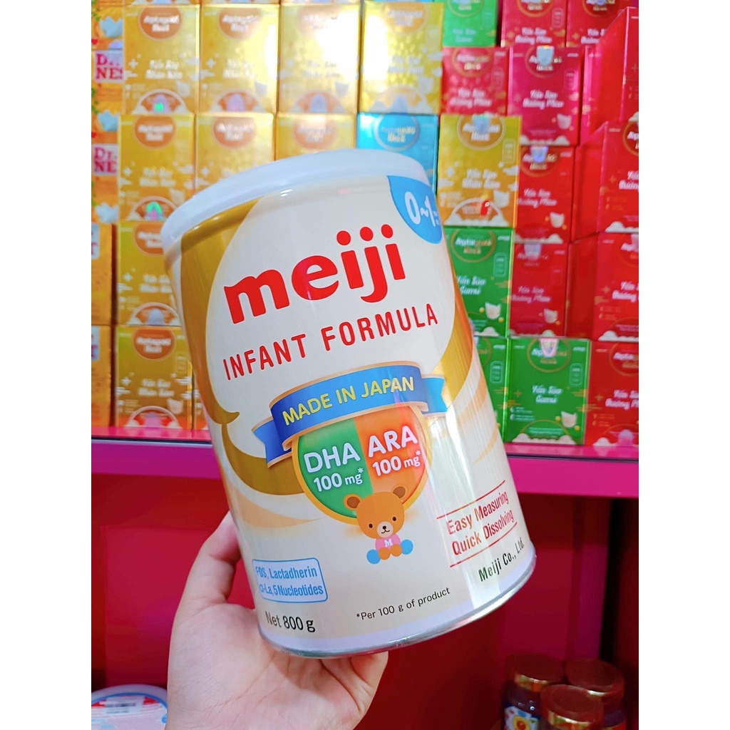 (HCM) Sữa bột Meiji số 0 nhập khẩu 800g date 2024