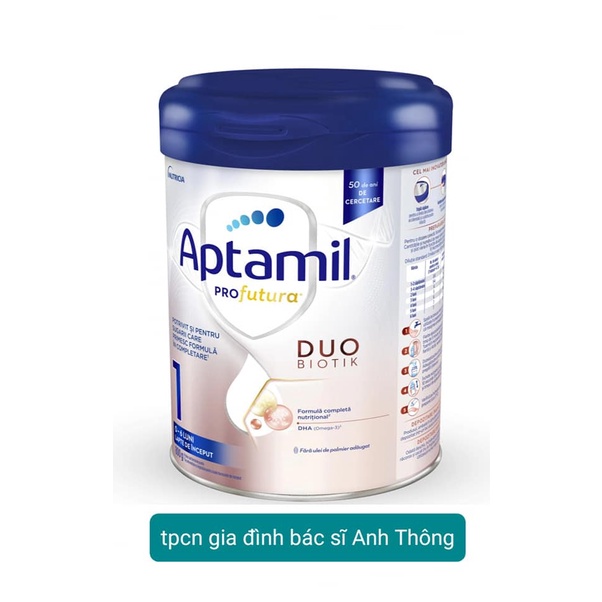 Aptamil profutura1 800gram Đức hàng có bill đầy đủ