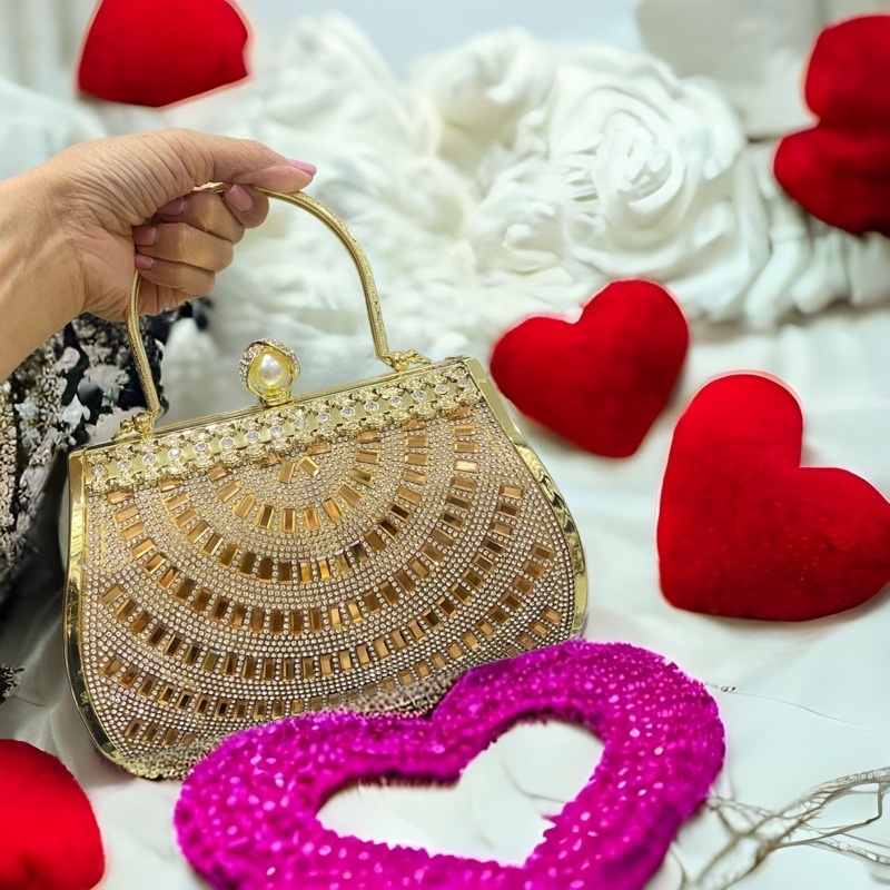 Túi Đầm Đeo Vai Hàng Cao Cấp Túi Đựng Vừa Điện THoại Lớn Thích Hợp Mang Đi Tiệc Đi Chơi Làm Quà Tặng Cao Cấp