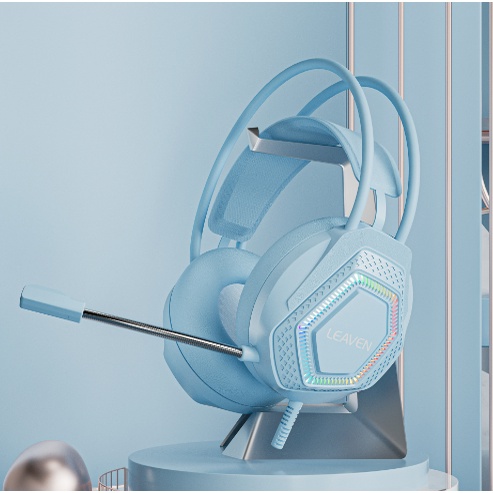 Tai Nghe Gaming LEAVEN G70 Led RGB Âm Thanh 7.1 Bass Cực Căng Âm Thanh Vòm