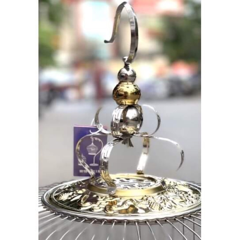 Lồng chim decor, Lồng chim hoạ mi, khướu, choè than size 40 và 42 lồng inox Tàu.