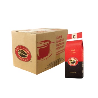 Cà phê Rang xay Culi Highlands Coffee 200g
