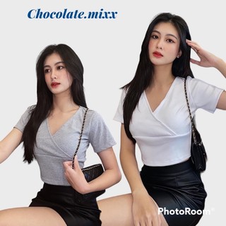 Emi Croptop 🌟 Áo chéo ngực 𝐒𝐈Ê𝐔 𝐇𝐀𝐂𝐊 𝐃Á𝐍𝐆