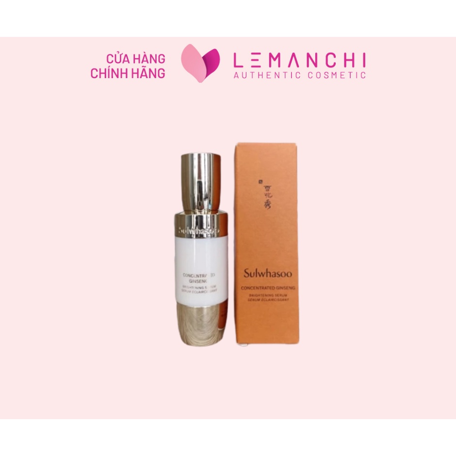 Serum Bạch Sâm Sulwhasoo ConCentrated Ginseng Brightening 8ML