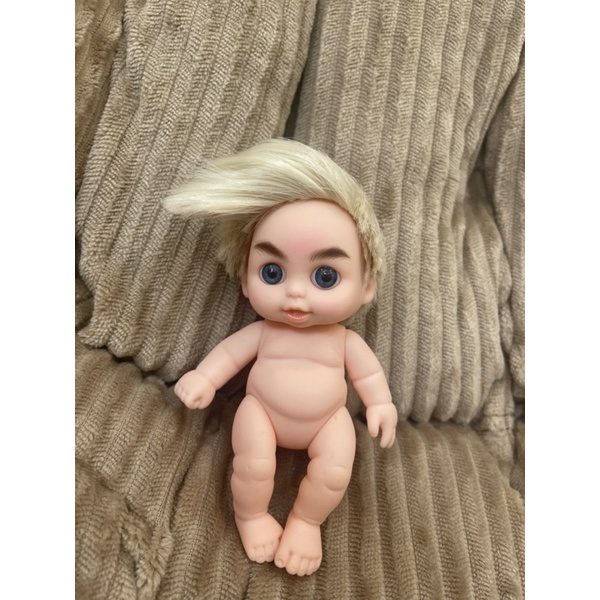 Búp Bê Nam 5Ich  Slicon Mềm Baby Dolls