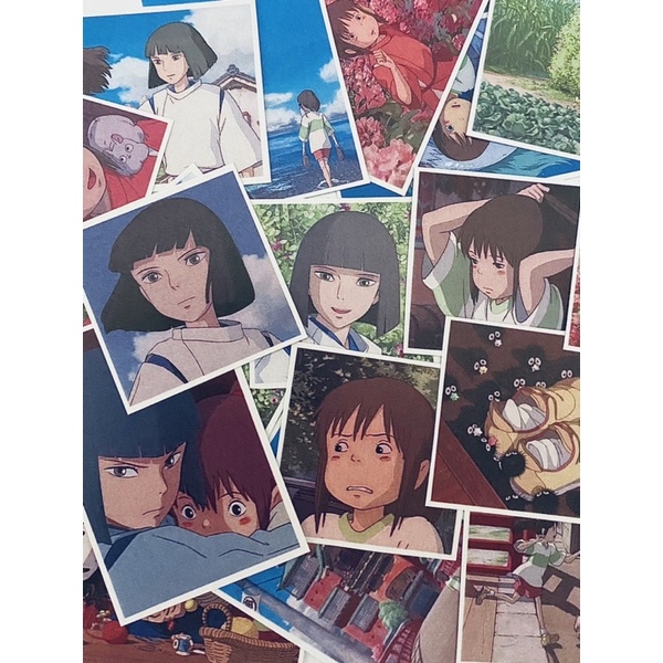 Sticker Ghibli Spirited Away (24 miếng)