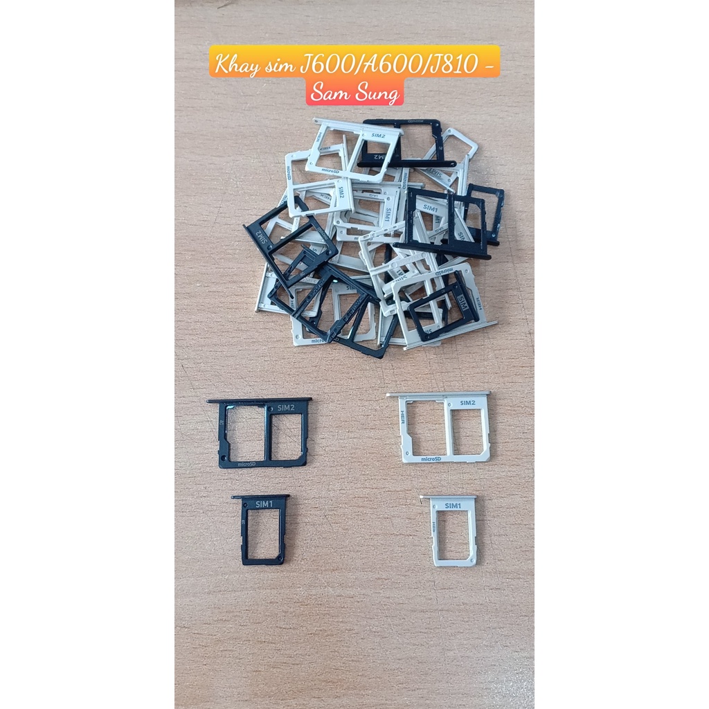 Khay sim J600/A600 - sam Sung