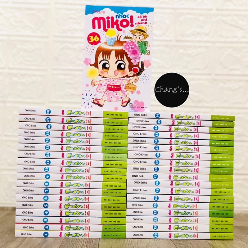 Tranh Nhóc Miko - Cô bé nhí nhảnh trọn bộ 36 tập