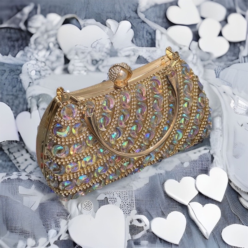 Túi Đầm Đeo Vai Hàng Cao Cấp Túi Đựng Vừa Điện THoại Lớn Thích Hợp Mang Đi Tiệc Đi Chơi Làm Quà Tặng Cao Cấp