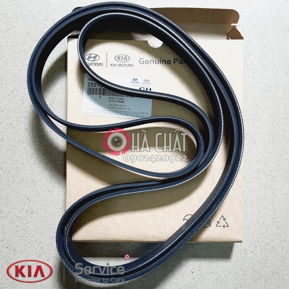 Dây curoa tổng KIA CERATO & K3 🚘 Nhập khẩu KIA MOTORS - HYUNDAI MOBIS Hàn Quốc; Bảo hành 100% là hàng xịn chính hãng