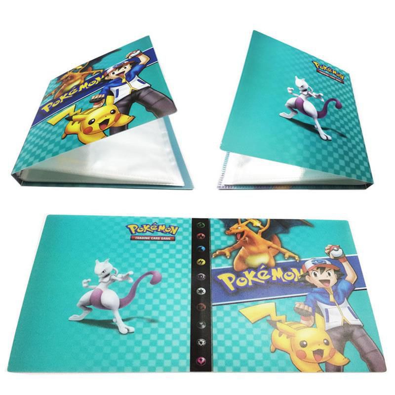 Album đựng Bộ Sưu tập Thẻ bài Pokemon có 30 trang (120 khe cắm)