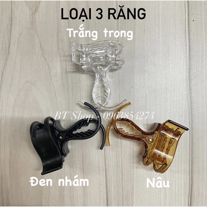 Dây cột tóc, kẹp mái, kẹp càng cua giao màu ngẫu nhiên