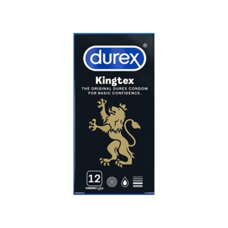 Bao cao su Durex Kingtex 12pcs, ôm sát va chạm chân thật.