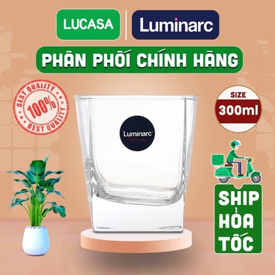 Ly Thủy Tinh Luminarc Sterling 300ml - Loại Thấp L2564 | Phân Phối Chính Hãng
