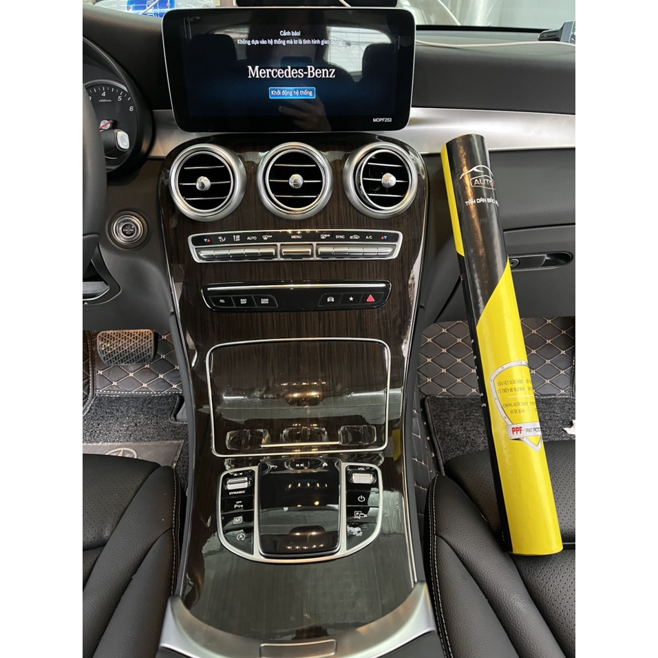 MERCEDES C250 (Exclusive 2015-2018): Film PPF chống xước nội thất ô tô - AUTO6 &lt;Cam kết chuẩn form, chống xước hiệu quả&gt;