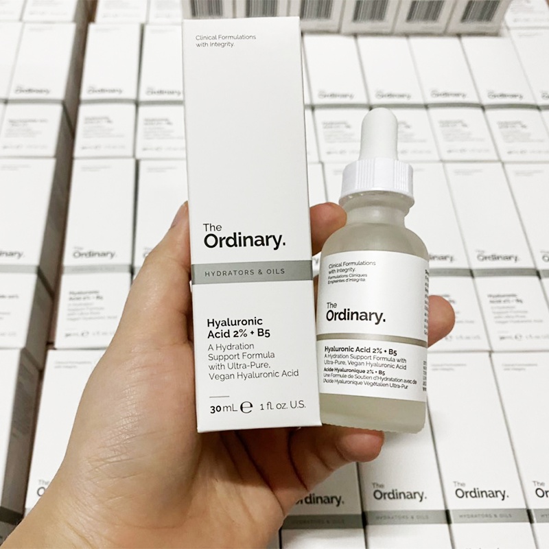 Serum The Ordinary Cấp ẩm hồi phục Hyaluronic Acid 2% + B5 30ml