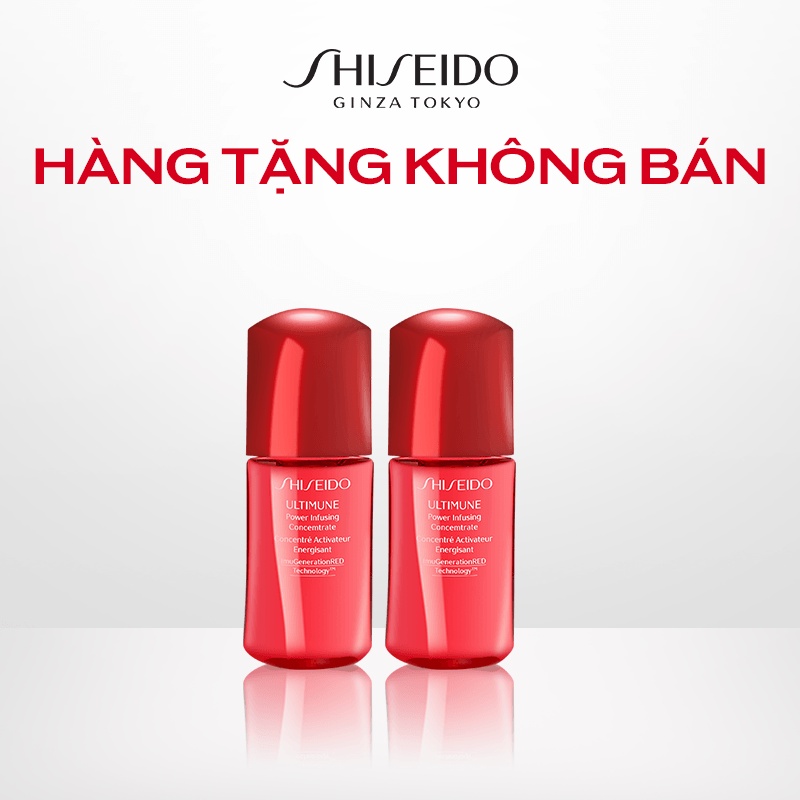  Bộ quà Shiseido tặng kèm UTM 30ml 