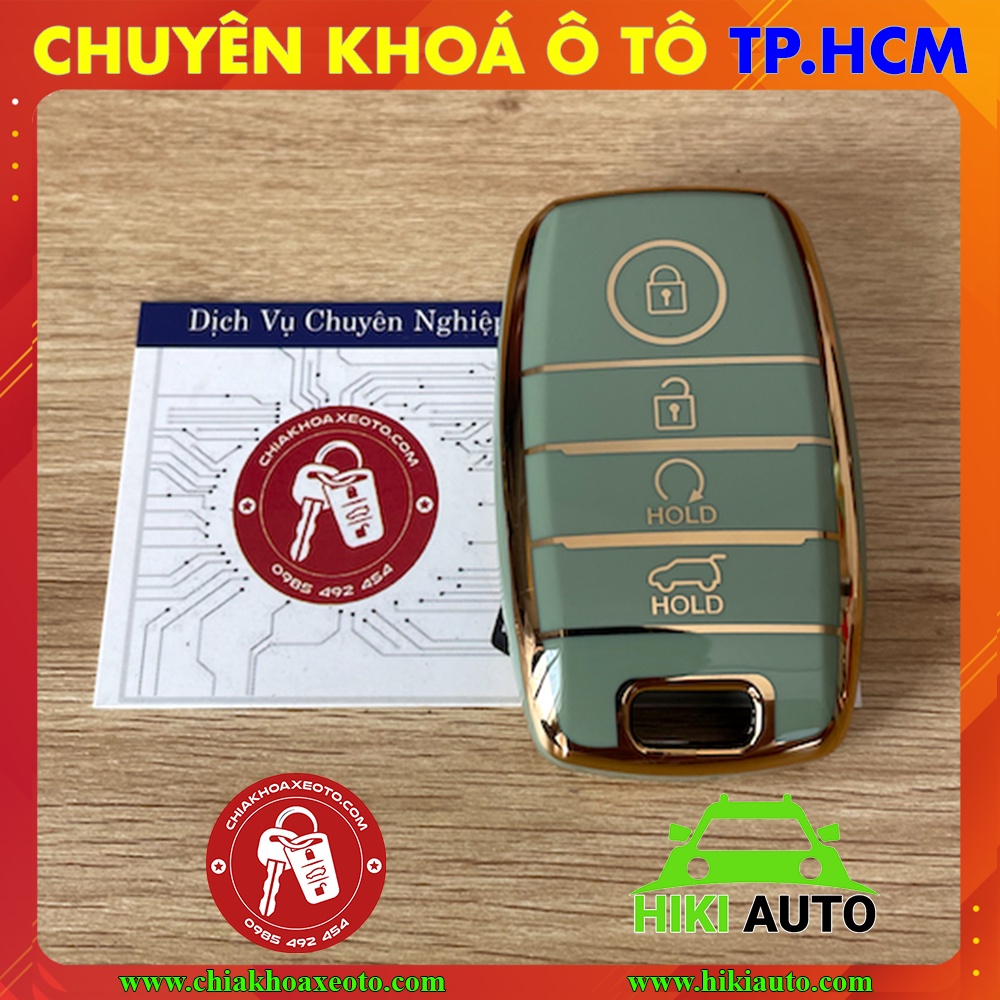 Ốp chìa khoá Kia Sonet Seltos bằng TPU bảo vệ chìa khoá nhìn sang trọng phong cách thời trang mới