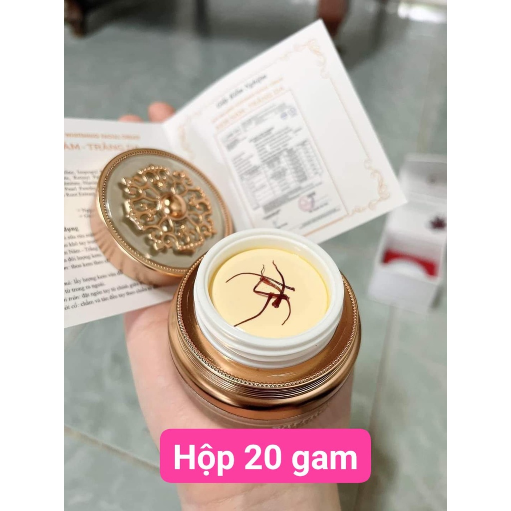 KEM NÁM SAFFRON HẢI ÂU VIỆT 20gr chính hãng 100%