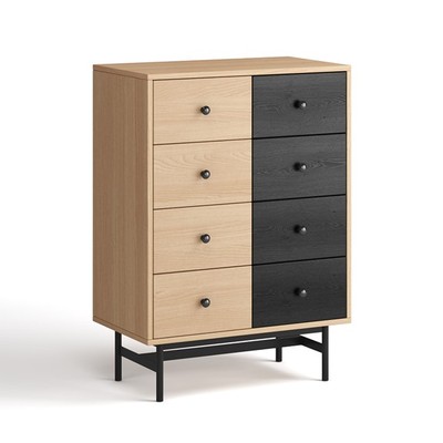 CHORO, Tủ lưu trữ, Tủ đựng đồ DRA_351, 70x40x98cm, tủ gỗ Scandi Home