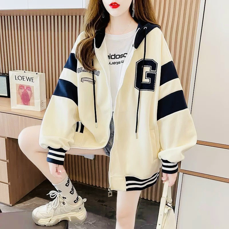 ÁO KHOÁC NỈ HODDIES CỔ TRÙM ĐẦU - SIÊU XỊN CHO CÁC CHỊ EM , PHONG CÁCH THU ĐÔNG GIỮ ẤM CƠ THỂ - THỜI TRANG HOTTREN