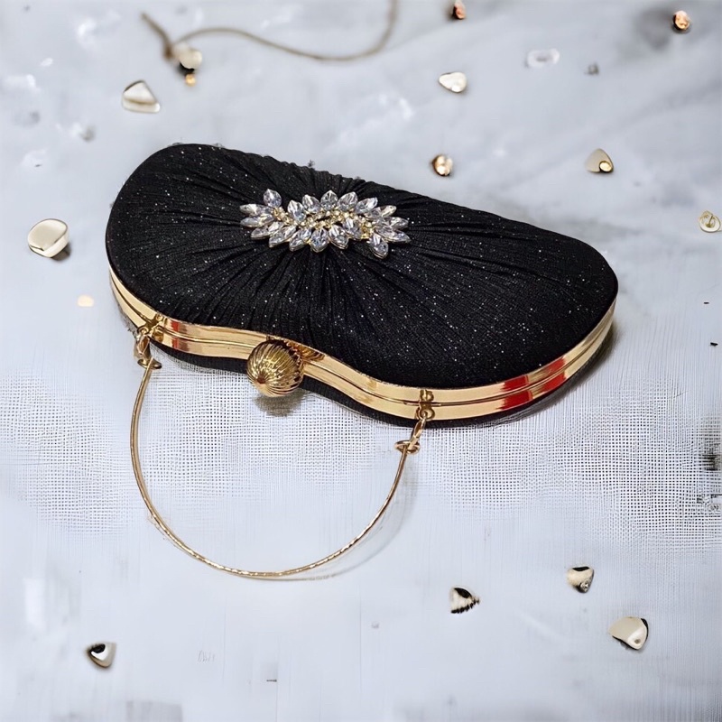 Bóp Đầm Đeo Vai Kết Hạt Thủ Công Hàng Cao Cấp Có Quai{ Nhận giao hoả tốc trong ngày khu vực tphcm}