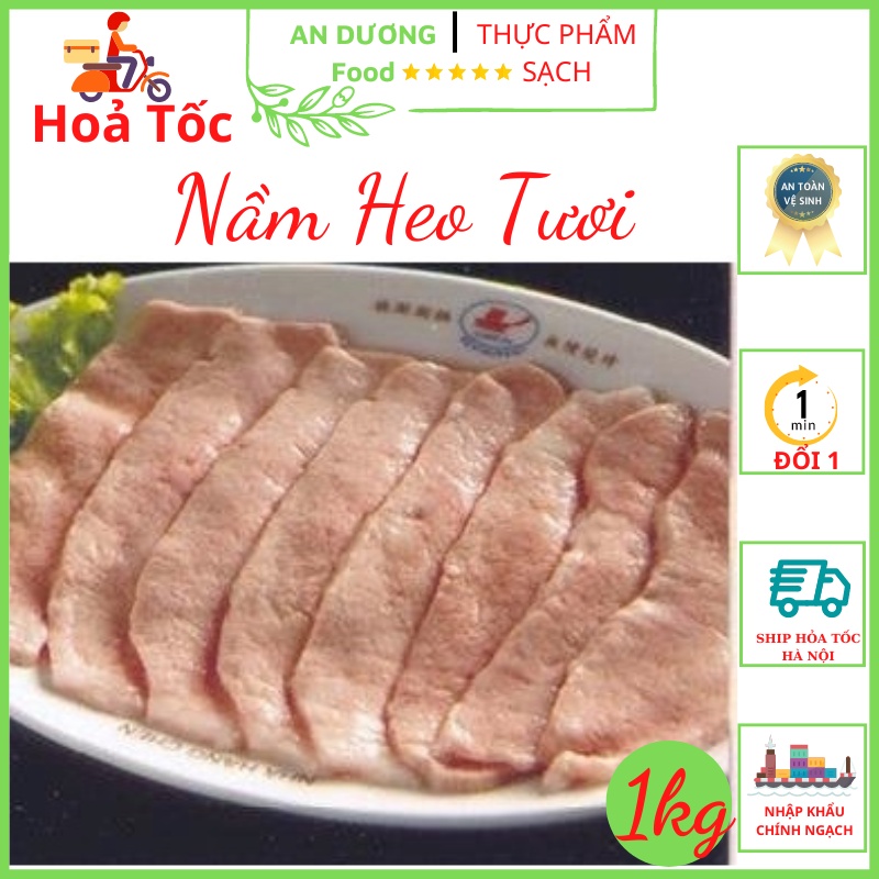 Nầm Lợn Thái Sẵn Đặc Sản Ngon Khó Cưỡng, Nầm Lợn Nướng BBQ, An Toàn Thực Phẩm, [Ship Hỏa Tốc 1H]